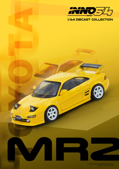 [ETA:  Feb 2031 ] Inno64 1/64 Toyota MR2 (SW20) Yellow