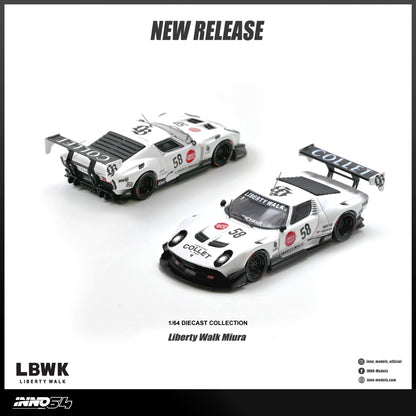 [ETA:  Nov 2026 ] Inno64 1/64 LB-Silhouette WORKS Miura GT (**With Chance of Chase**)