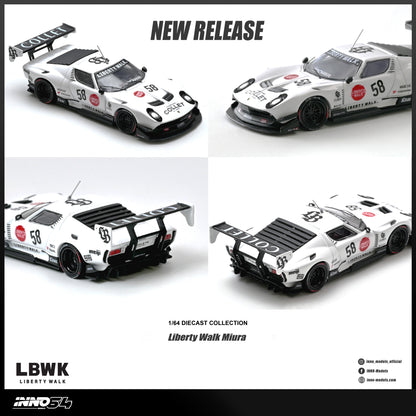[ETA:  Nov 2026 ] Inno64 1/64 LB-Silhouette WORKS Miura GT (**With Chance of Chase**)
