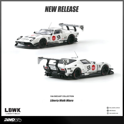 [ETA:  Nov 2026 ] Inno64 1/64 LB-Silhouette WORKS Miura GT (**With Chance of Chase**)