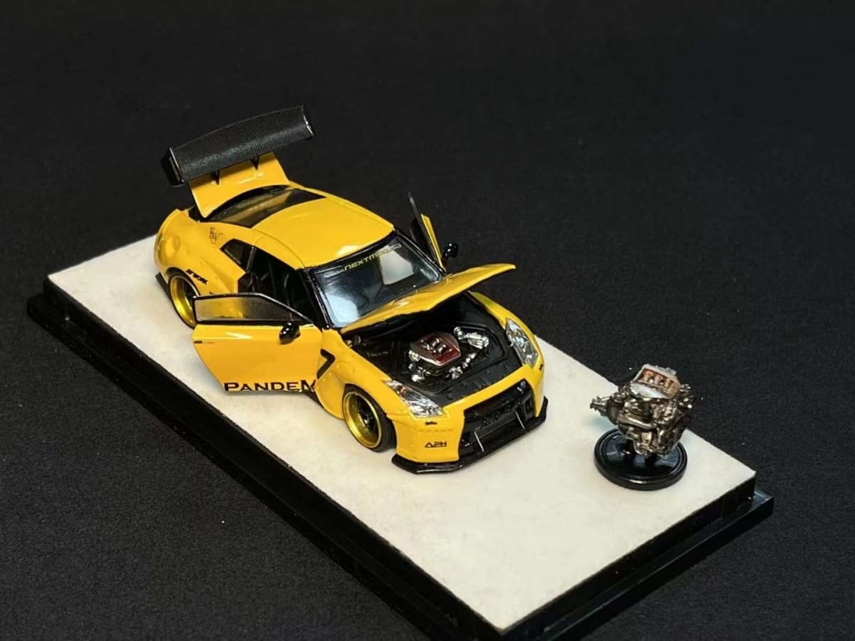 TSM MINI GT 1/64 Lb Works Nissan Gt-R R35 Rear Wing Chameleon Taiwan Limited Kyo EUR 205,26 TSM MINI GT 1/64 Lb Works Nissan Gt-R R35 Rear Wing Chameleon Taiwan Limited Kyo EUR 205,26