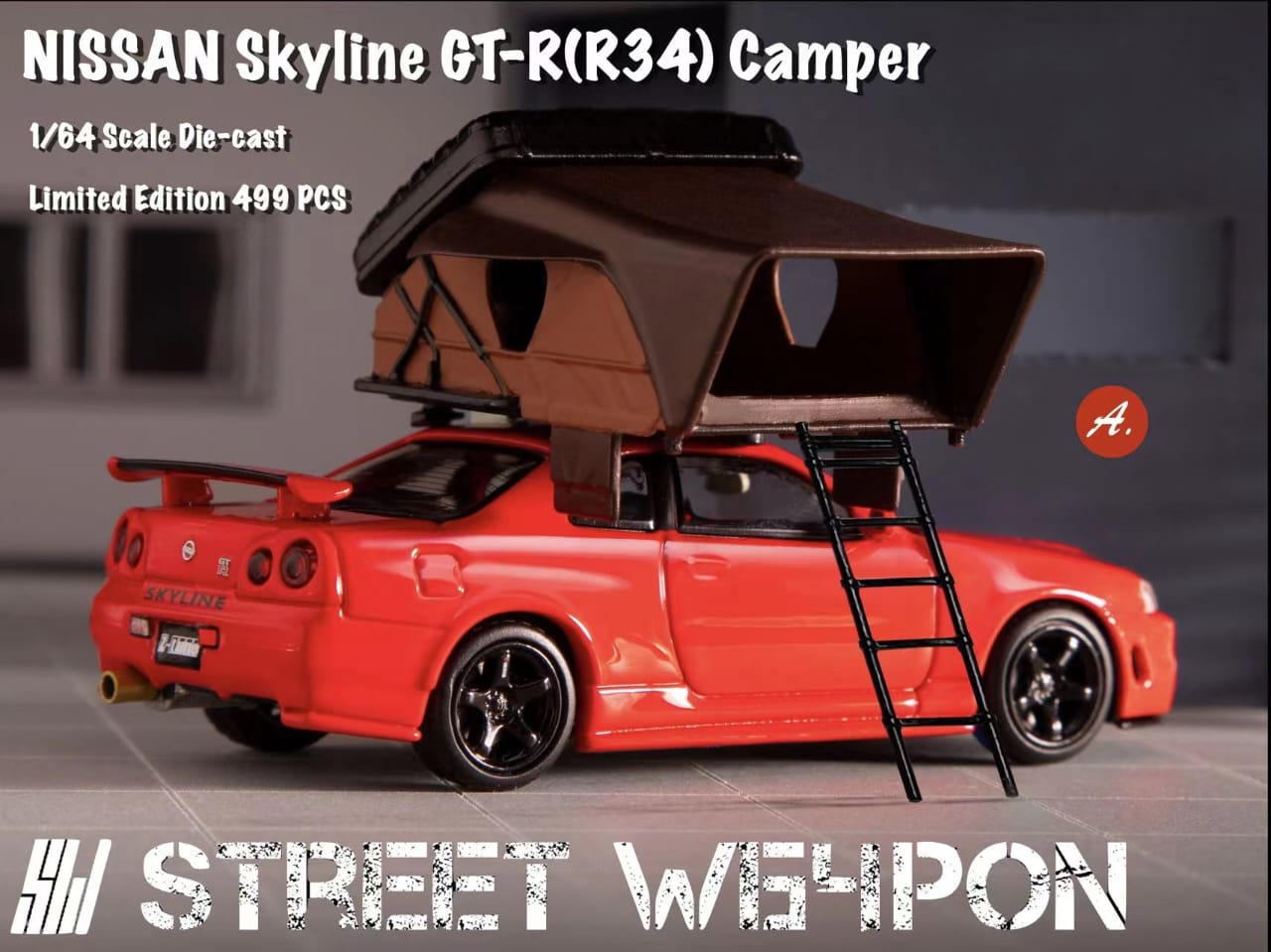 Stance Hunter x Street Weapon 1/64 Skyline GT-R R34 Nismo Z-Tune