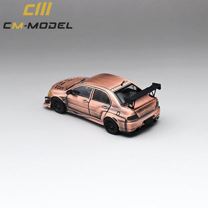 CM Model 1/64 Varis Lancer Evolution IX Raw Copper
