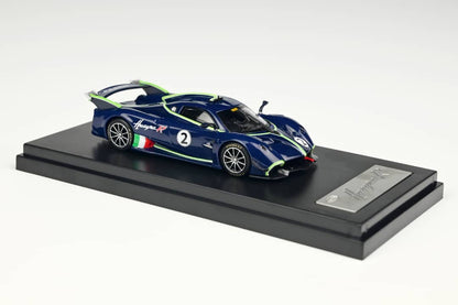 LCD 1/64 Pagani Huayra R Dark Blue Carbon 2#