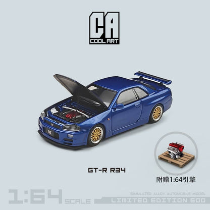 Time Micro x Cool Art 1/64 Skyline GT-R R34 Nismo Z-Tune