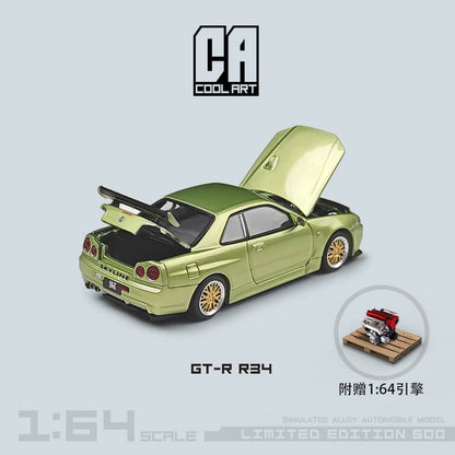 Time Micro x Cool Art 1/64 Skyline GT-R R34 Nismo Z-Tune