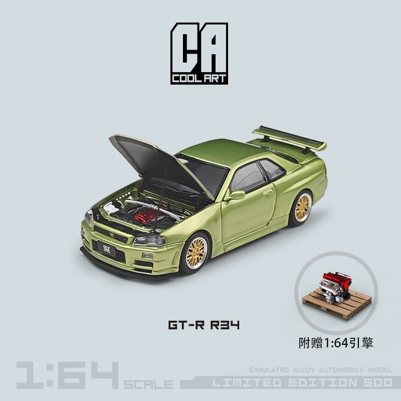 Time Micro x Cool Art 1/64 Skyline GT-R R34 Nismo Z-Tune