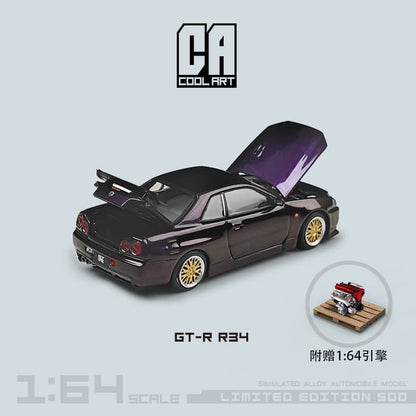 Time Micro x Cool Art 1/64 Skyline GT-R R34 Nismo Z-Tune