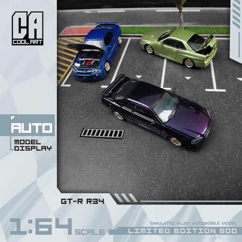 Time Micro x Cool Art 1/64 Skyline GT-R R34 Nismo Z-Tune