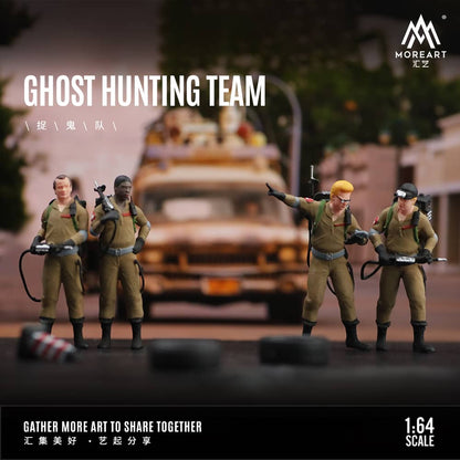 MoreArt 1/64 Ghostbusters Figures (Set Of 4)