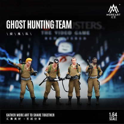 MoreArt 1/64 Ghostbusters Figures (Set Of 4)