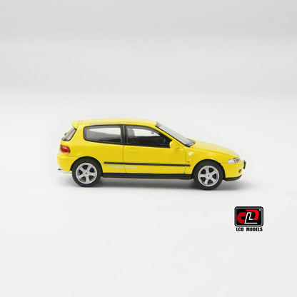 LCD 1/64 Civic Mk5 EG6  (Open-Hood, Visible Engine)