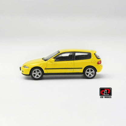 LCD 1/64 Civic Mk5 EG6  (Open-Hood, Visible Engine)