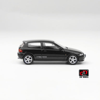 LCD 1/64 Civic Mk5 EG6  (Open-Hood, Visible Engine)