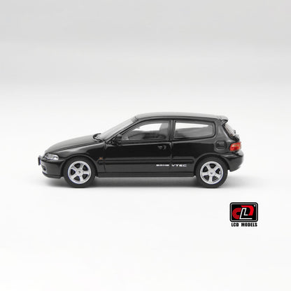 LCD 1/64 Civic Mk5 EG6  (Open-Hood, Visible Engine)