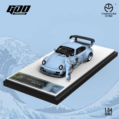 Time Micro x GDO 1/64 RWB964 GT Wing WildBody Kanagawa Livery