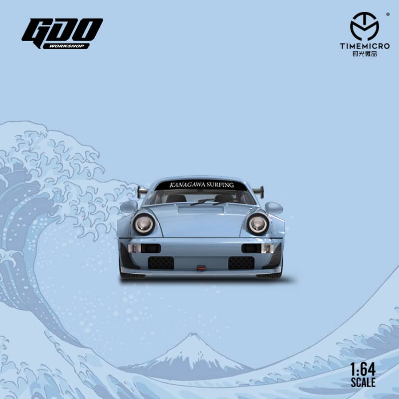 Time Micro x GDO 1/64 RWB964 GT Wing WildBody Kanagawa Livery