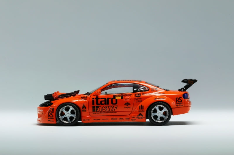 YS Model 1/64 Silvia S15 Marcelo Drift Modified (Cayenne V8 Engine)