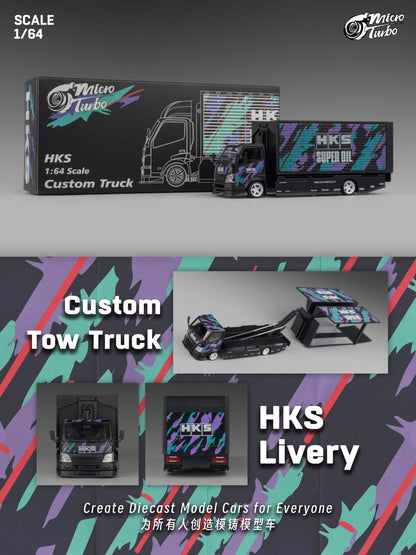 Microturbo 1/64 Custom Gull Wing Truck HKS Livery