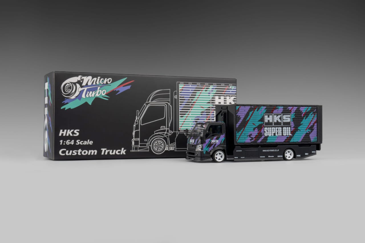 Microturbo 1/64 Custom Gull Wing Truck HKS Livery