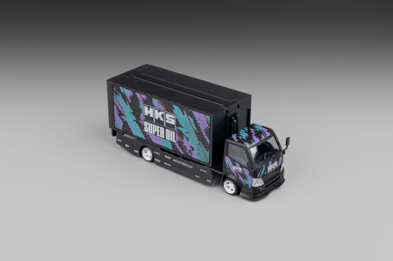 Microturbo 1/64 Custom Gull Wing Truck HKS Livery