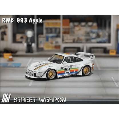 Street Weapon 1/64 Rauh-Welt RWB993 GT Wing Purple Rotana/ Apple 89