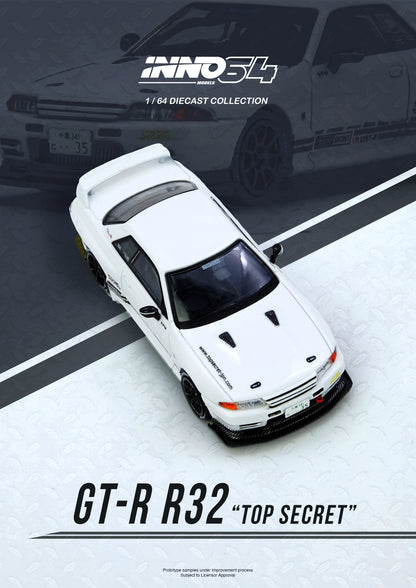 [ETA:  Nov 2026 ] Inno64 1/64 TOP SECRET VR32 GT-R White