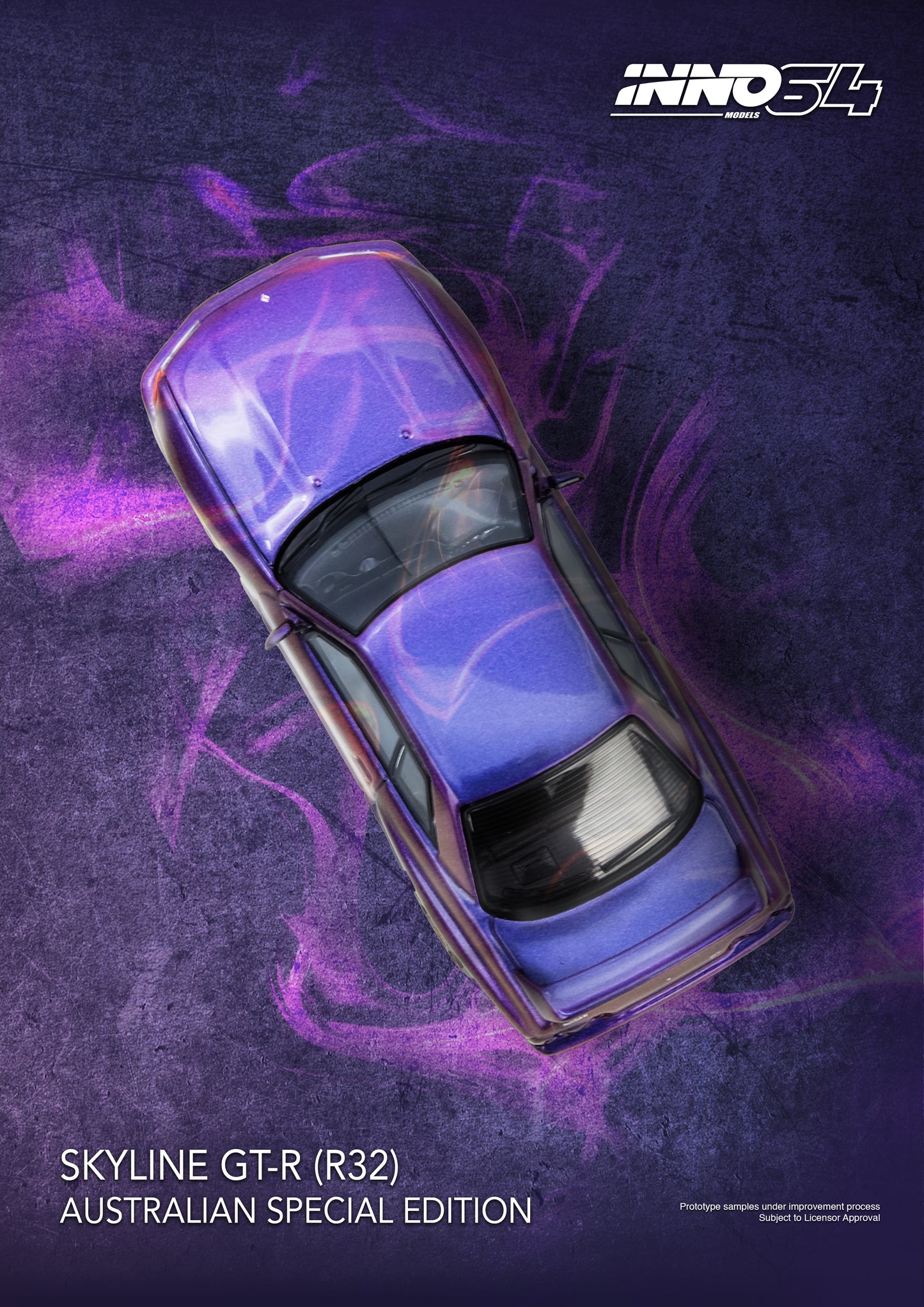 [ETA:  Feb 2026 ] Inno64 1/64 SKYLINE GT-R (R32) Midnight Purple Australia Special Edition 
Limited Edition