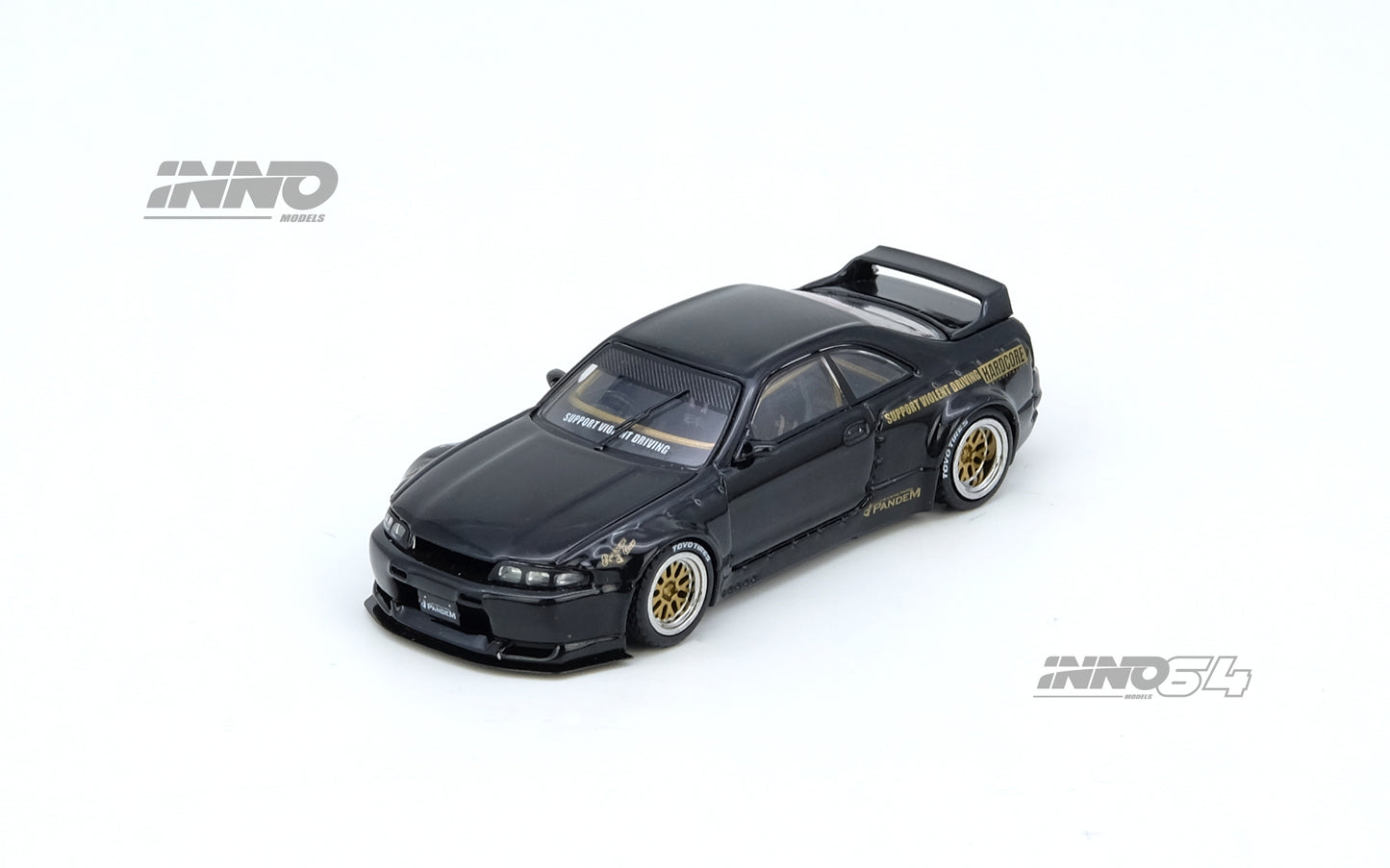 [ETA:  Dec 2025 ] Inno64 1/64 PANDEM GT-R (BCNR33) Black