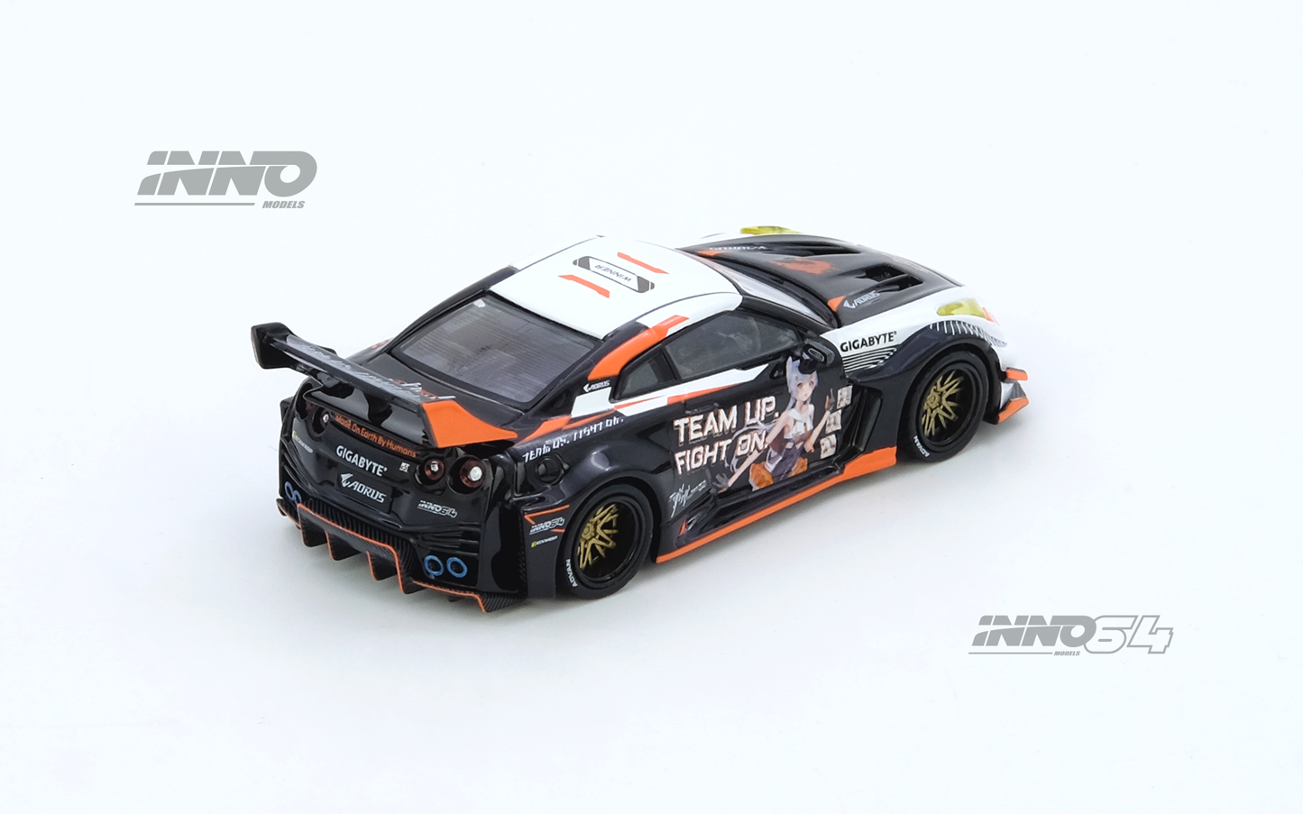 [ETA:  Feb 2026 ] Inno64 1/64 GT-R R35 WIDEBODY AORUS X INNO64 Limited Edition