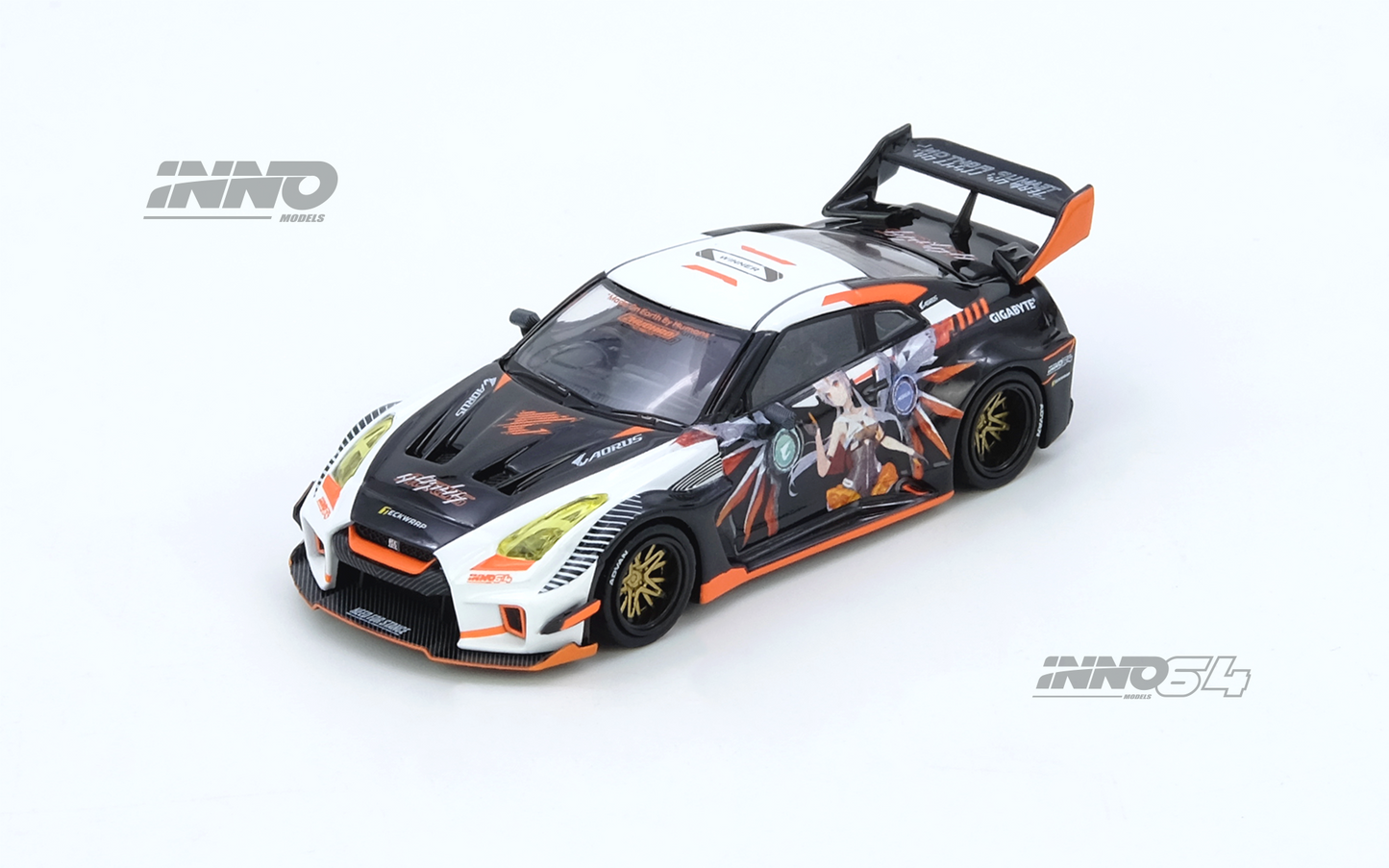 [ETA:  Feb 2026 ] Inno64 1/64 GT-R R35 WIDEBODY AORUS X INNO64 Limited Edition