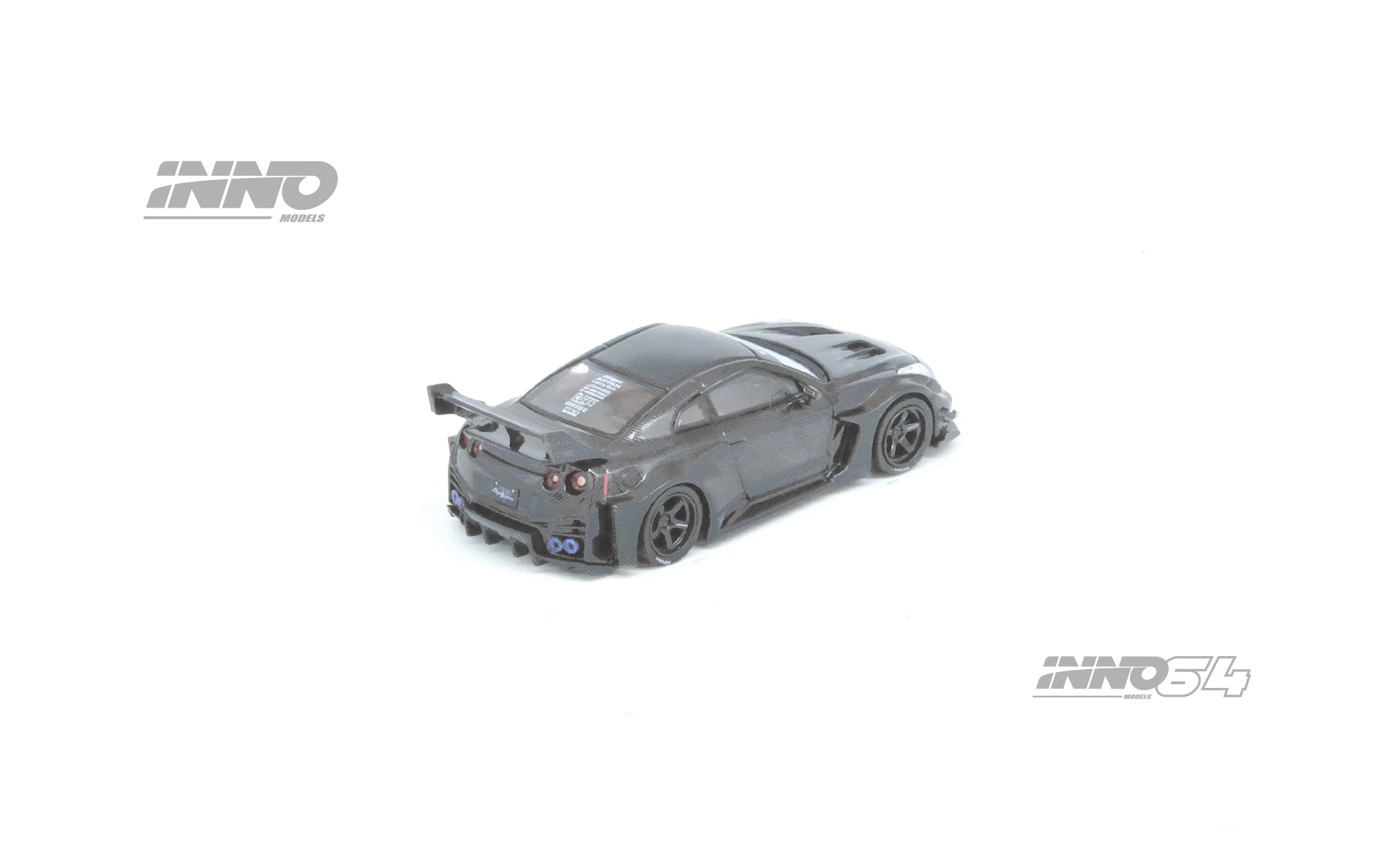 Inno64 1/64 NISSAN GT-R (R35) LBWK SUPER SILHOUETTE 35GT-RR Full Carbo ...