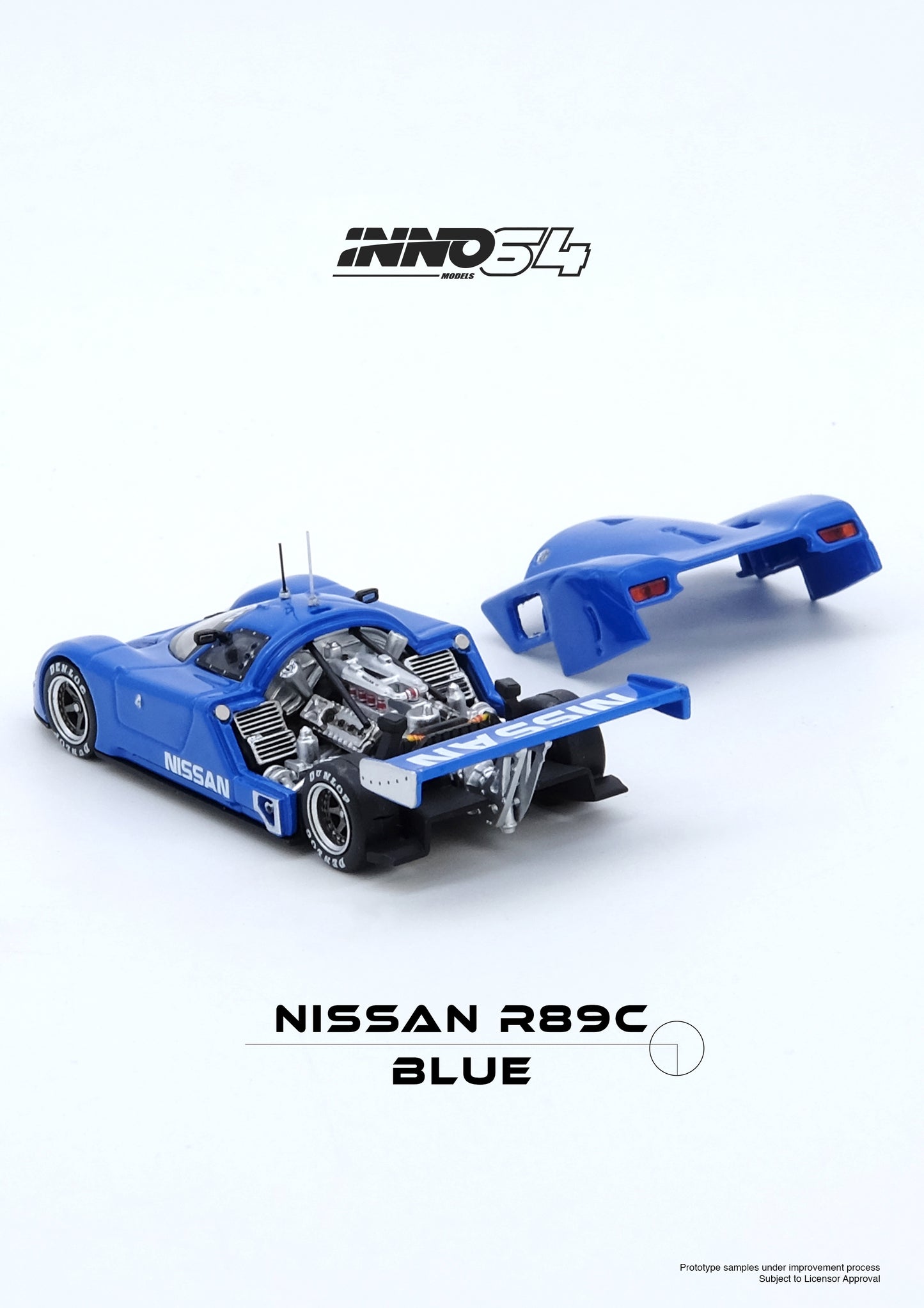 [ETA:  Jul 2025 ] Inno64 1/64 NISSAN R89C Blue