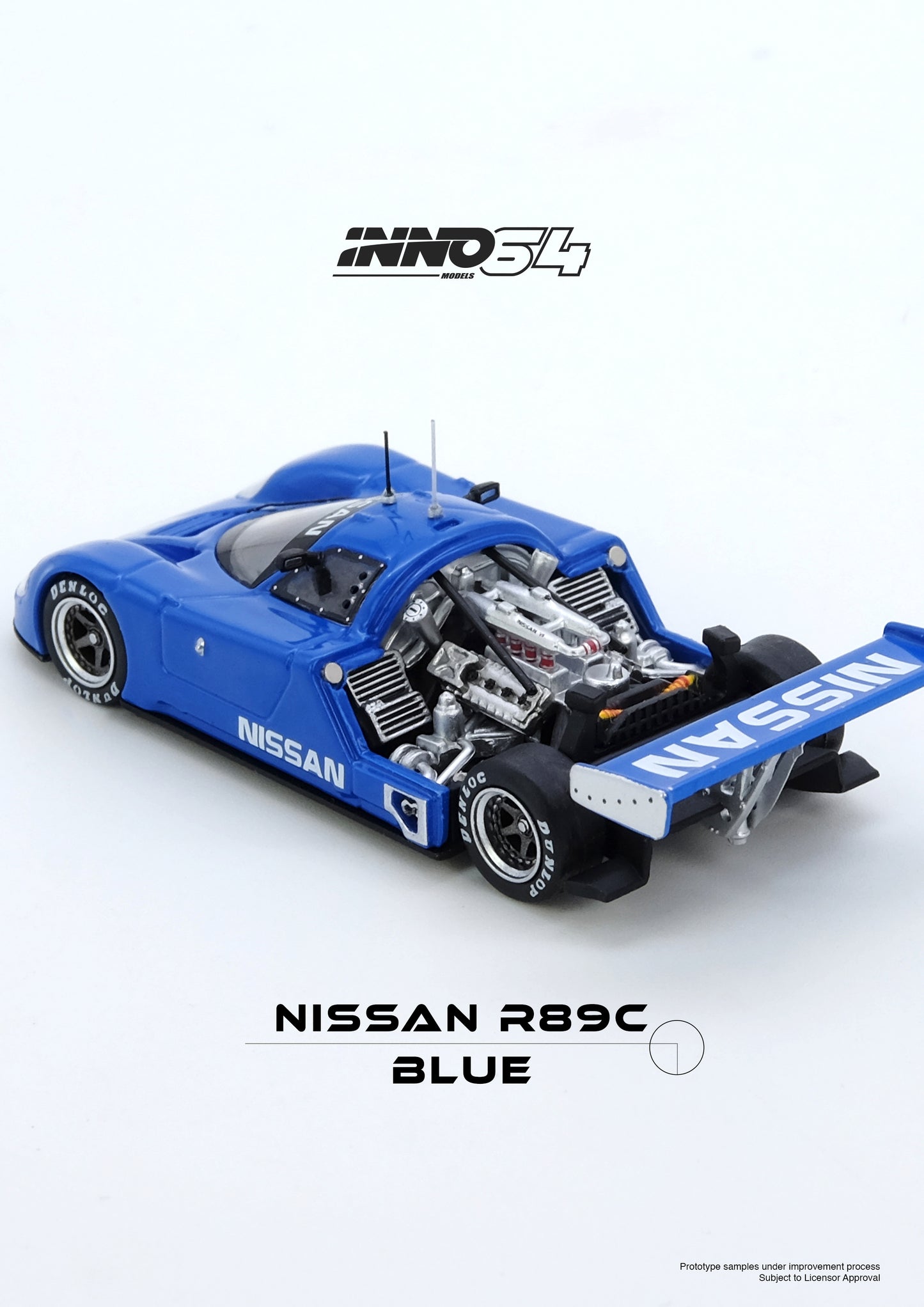 [ETA:  Jul 2025 ] Inno64 1/64 NISSAN R89C Blue
