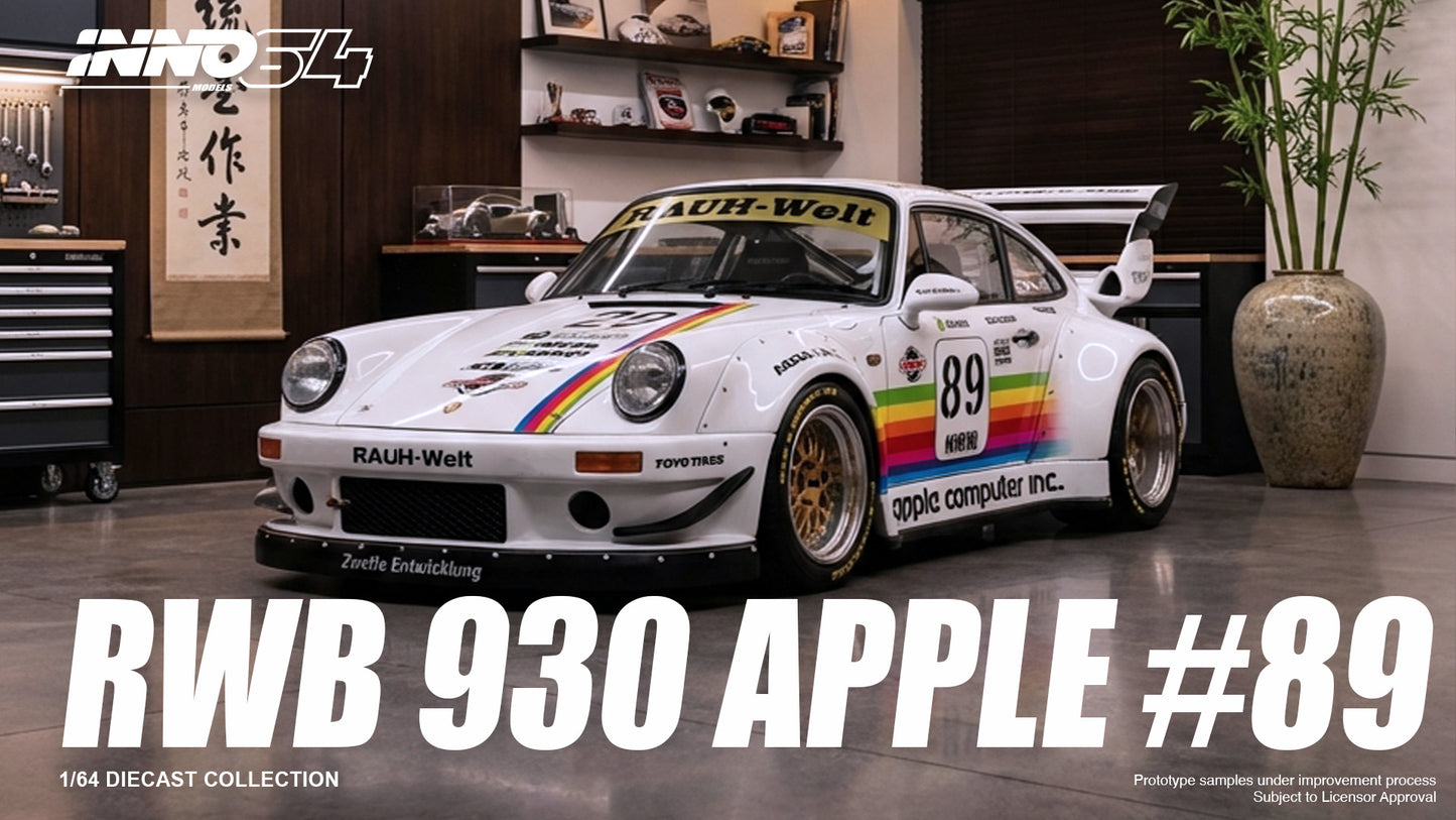 [ETA:  Sep 2026 ] Inno64 1/64 RWB 930 #89 Apple Livery