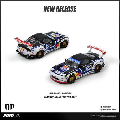 [ETA:  Nov 2026 ] Inno64 1/64 MAZDA RX-7 MAD MIKE "MADBUL Gen8"