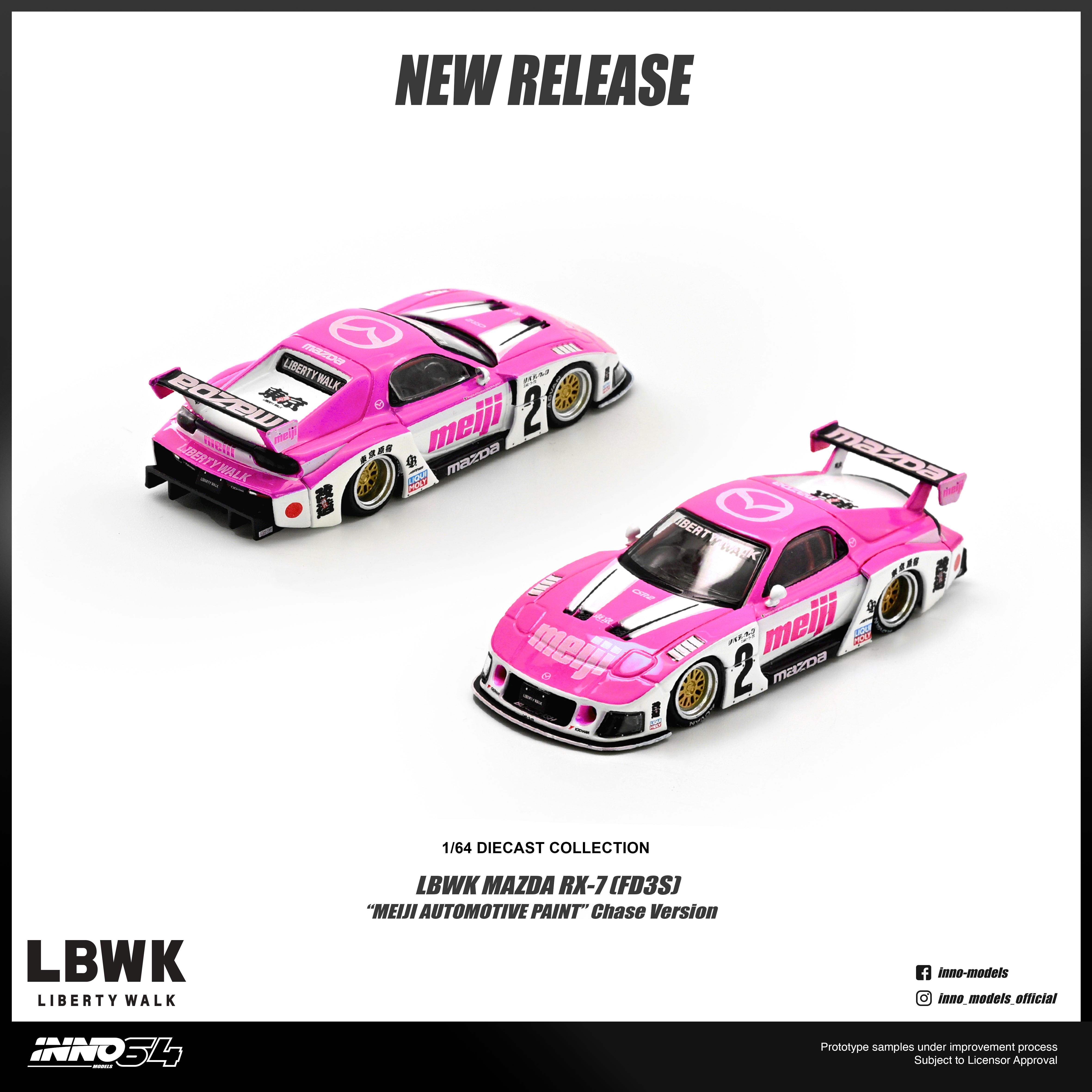 ETA: Nov 2026 ] Inno64 1/64 MAZDA RX7 (FD3S) LB-SUPER SILHOUETTE