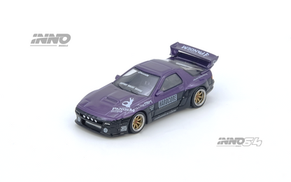 [ETA:  Nov 2025 ] Inno64 1/64 MAZDA RX7 (FC3S) "PANDEM ROCKET BUNNY" Purple