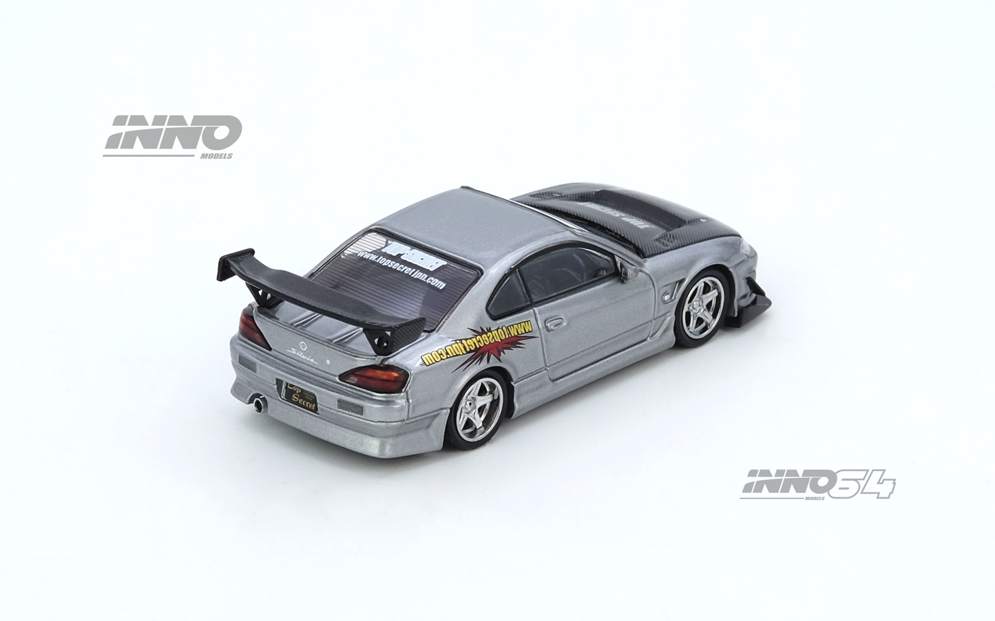 [ETA:  Dec 2025 ] Inno64 1/64 TOP SECRET SILVIA (S15) Silver