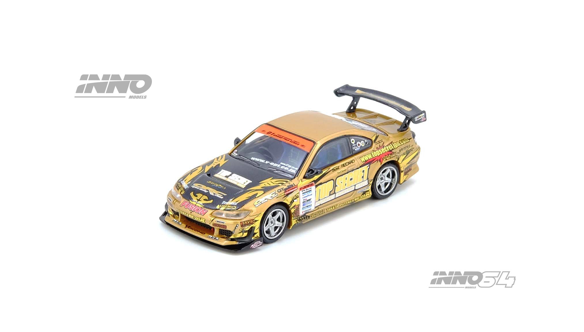 ETA: Nov 2026 ] Inno64 1/64 TOP SECRET Silvia (S15) Gold D1 Grand