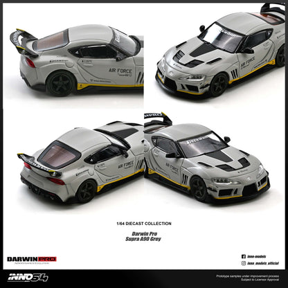 [ETA:  Sep 2026 ] Inno64 1/64 TOYOTA SUPRA A90 "DarwinPRO" Matt Grey