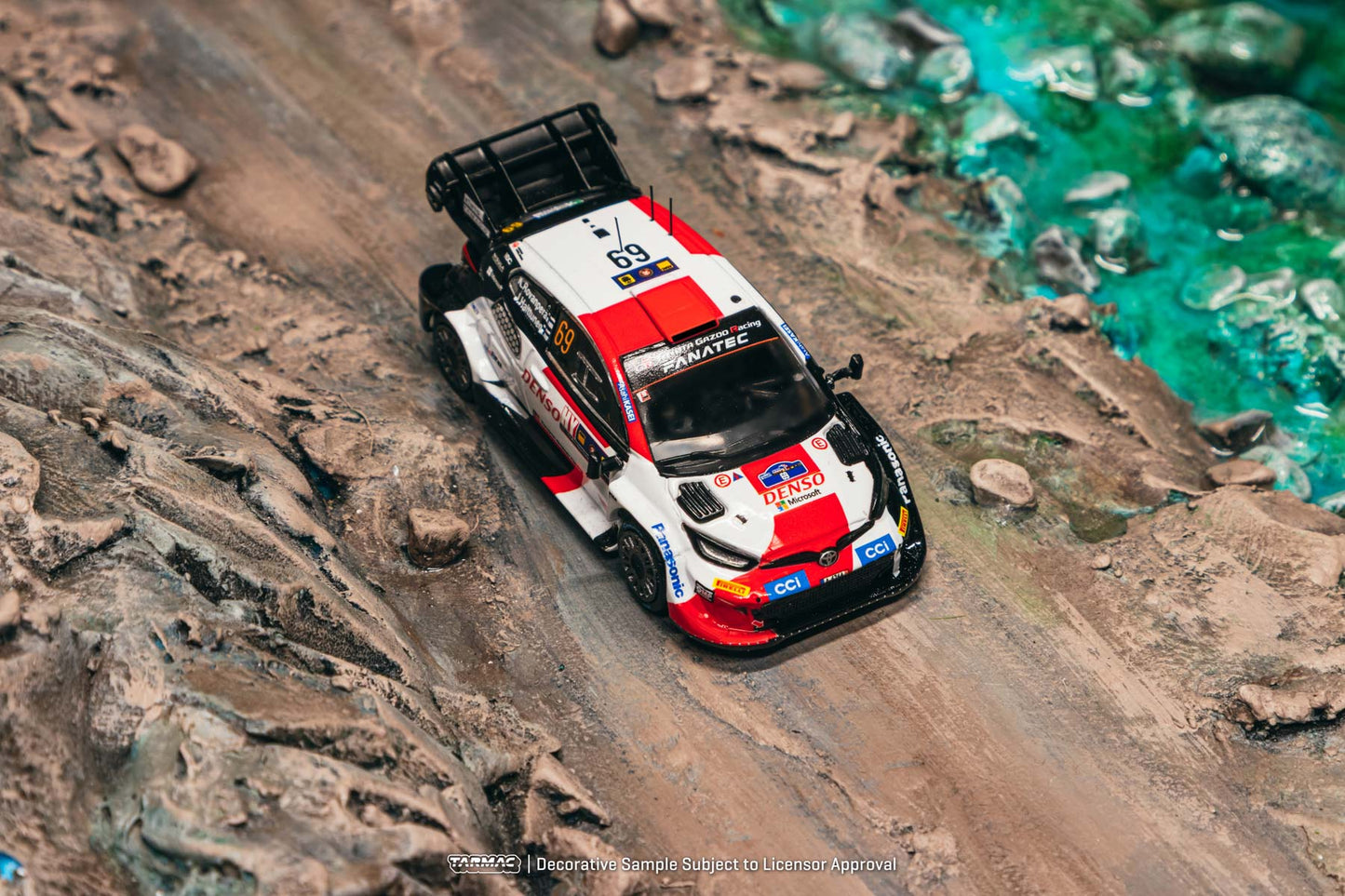 [ETA:  Mar 2027 ] Tarmac Works 1/64 Toyota GR YARIS Rally1 HYBRID Central European Rally 2023 WRC World Champion 2023 Kalle Rovanperä / Jonne Halttunen