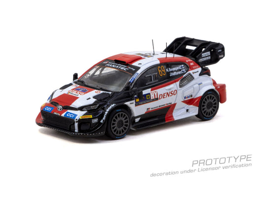 [ETA:  Mar 2027 ] Tarmac Works 1/64 Toyota GR YARIS Rally1 HYBRID Central European Rally 2023 WRC World Champion 2023 Kalle Rovanperä / Jonne Halttunen