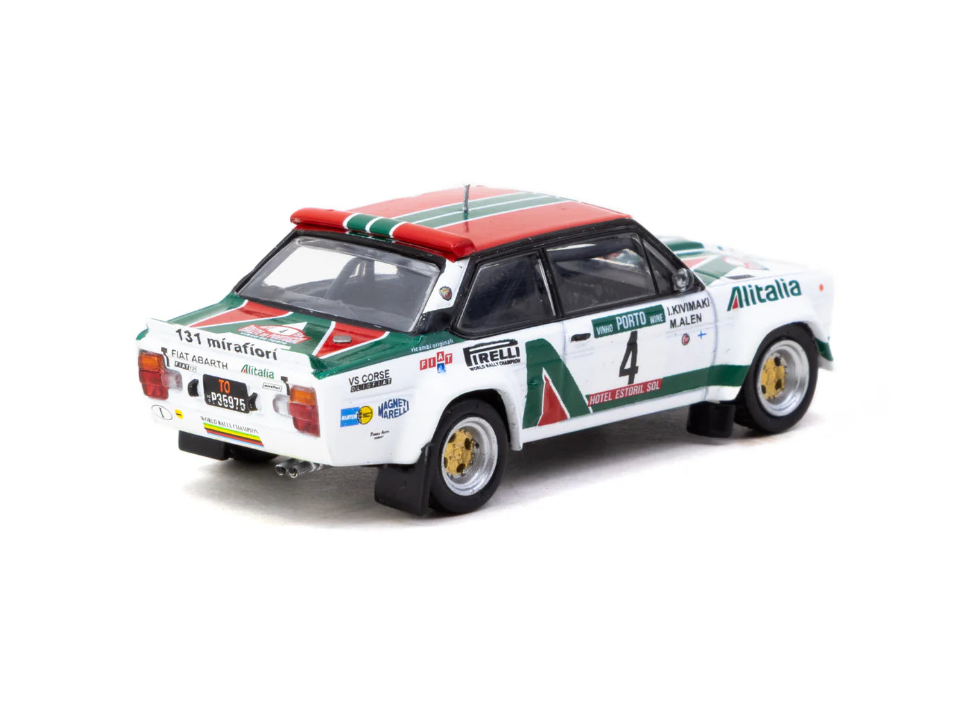 Tarmac Works 1/64 FIAT 131 ABARTH Rally Rallye de Portugal - Vinho do Porto