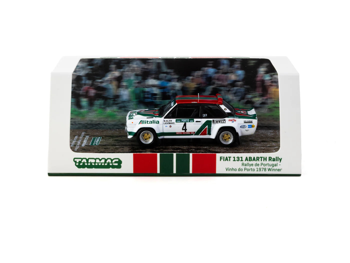 Tarmac Works 1/64 FIAT 131 ABARTH Rally Rallye de Portugal - Vinho do Porto
