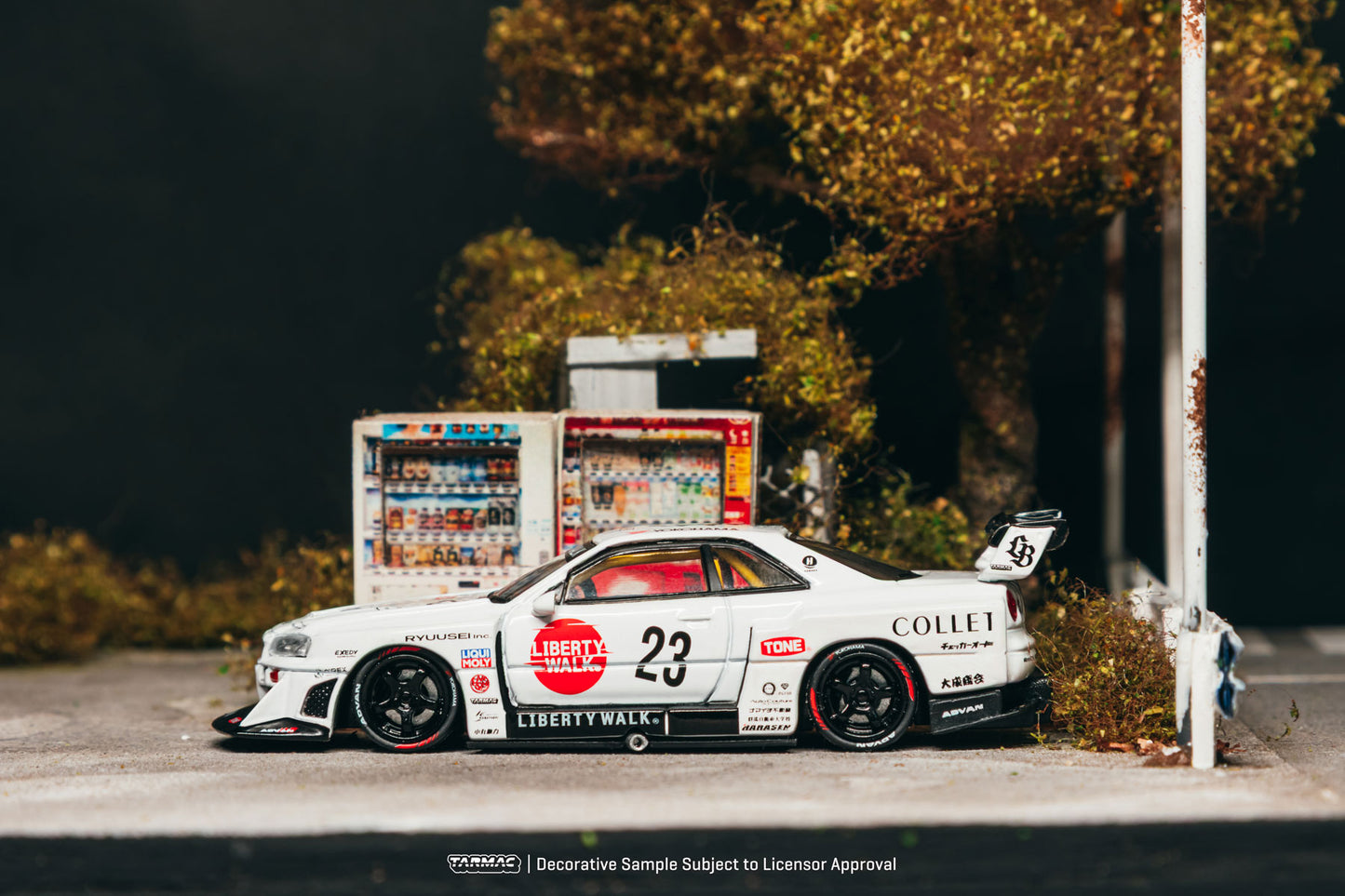 [ETA:  Mar 2027 ] Tarmac Works 1/64 LB-ER34 Super Silhouette SKYLINE White