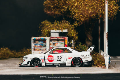 [ETA:  Mar 2027 ] Tarmac Works 1/64 LB-ER34 Super Silhouette SKYLINE White