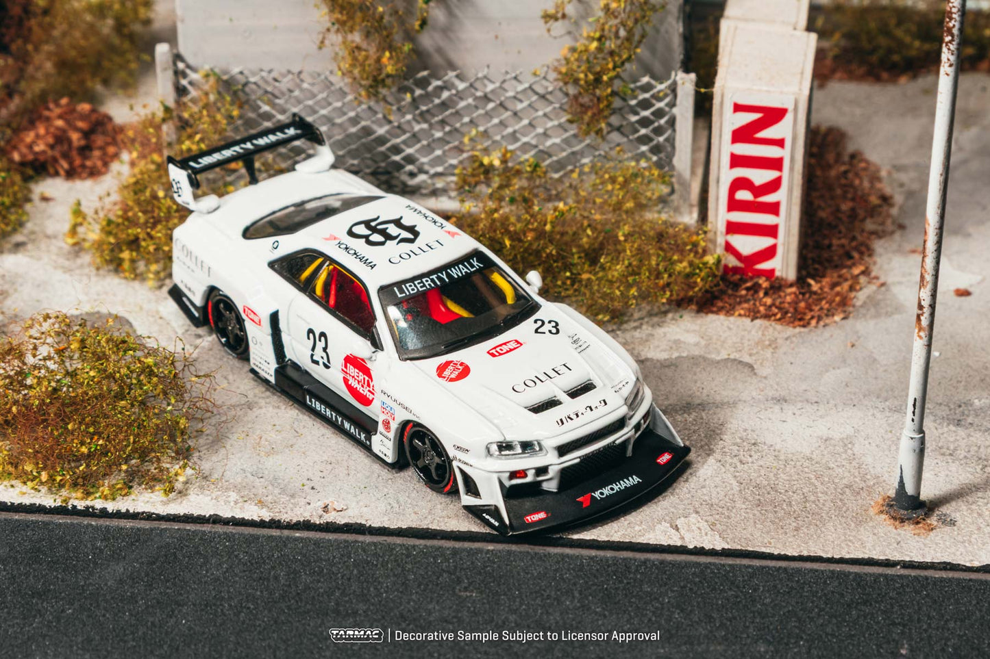 [ETA:  Mar 2027 ] Tarmac Works 1/64 LB-ER34 Super Silhouette SKYLINE White