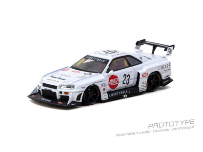 [ETA:  Mar 2027 ] Tarmac Works 1/64 LB-ER34 Super Silhouette SKYLINE White