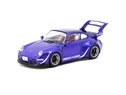 Tarmac Works 1/64 RWB 993 ARMY GIRL - Officially licensed by RWB